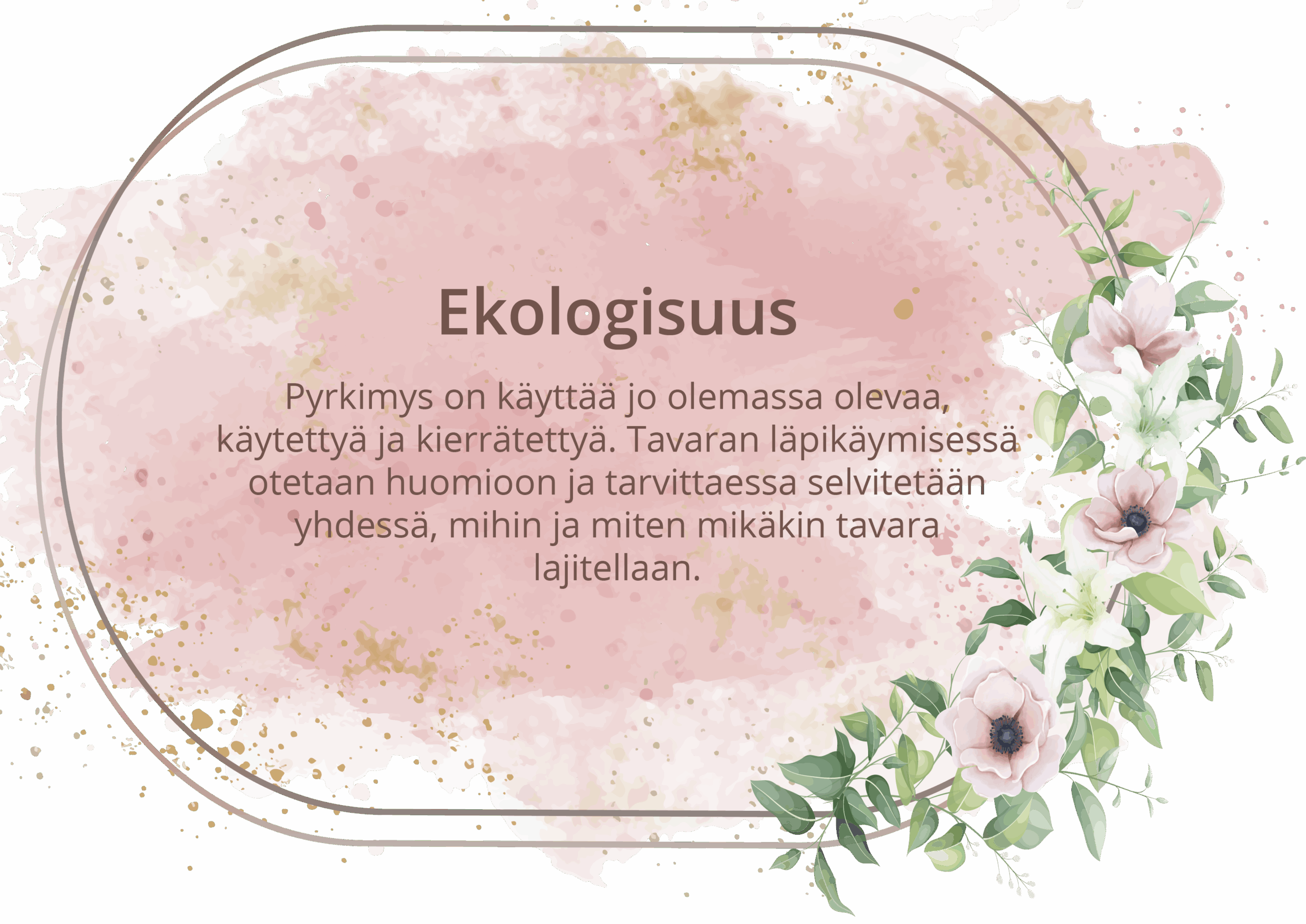Ekologisuus